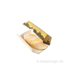 Aangepaste hotdogcontainer Wegwerp Fast Food Box